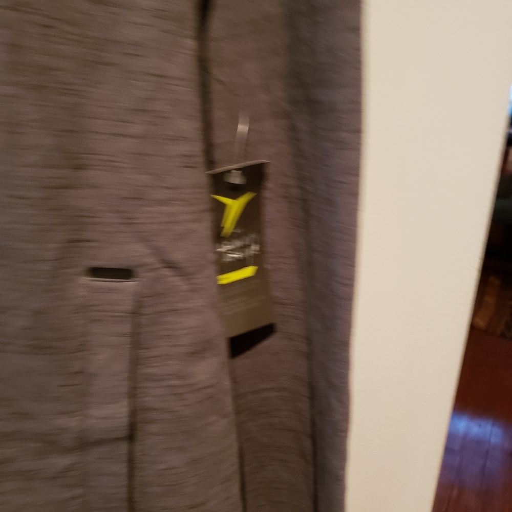 Old Navy Active Go Dry zip up  Jacket  size XXL Dark n light Gray - Picture 4 of 6